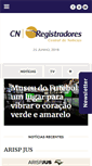 Mobile Screenshot of iregistradores.org.br